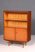 G142 Finish Wunderschöne Mid Century Vitrine Vintage Regal Retro Bücherregal VEB Bookshelf
