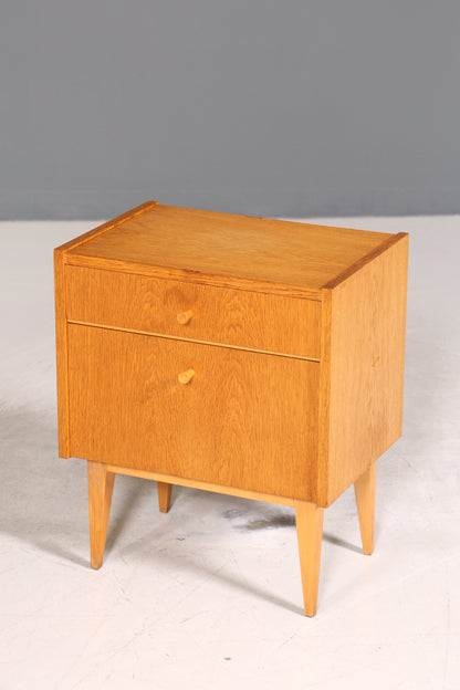 Wunderschöne Mid Century Kommode Vintage Nachttisch Retro Klappschränkchen