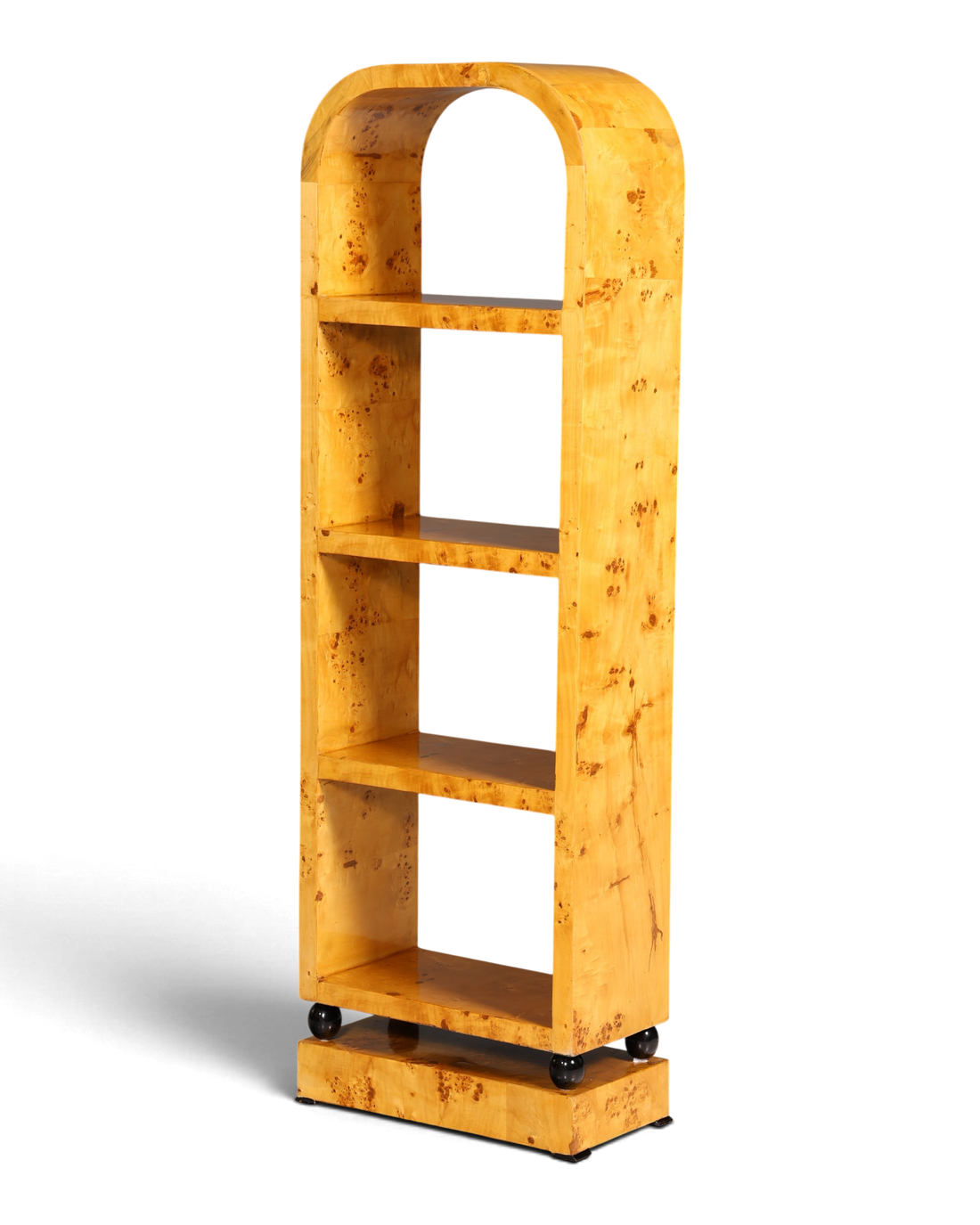Wunderschönes Art Deco Design Bücherregal Birke Kult Regal Bookshelf