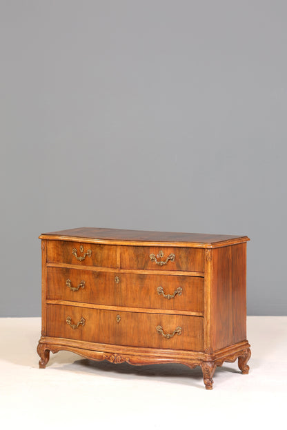 Wunderschöne Original Barock Kommode um 1800 Sideboard Antik massiv Holz Eiche Schubladenkommode