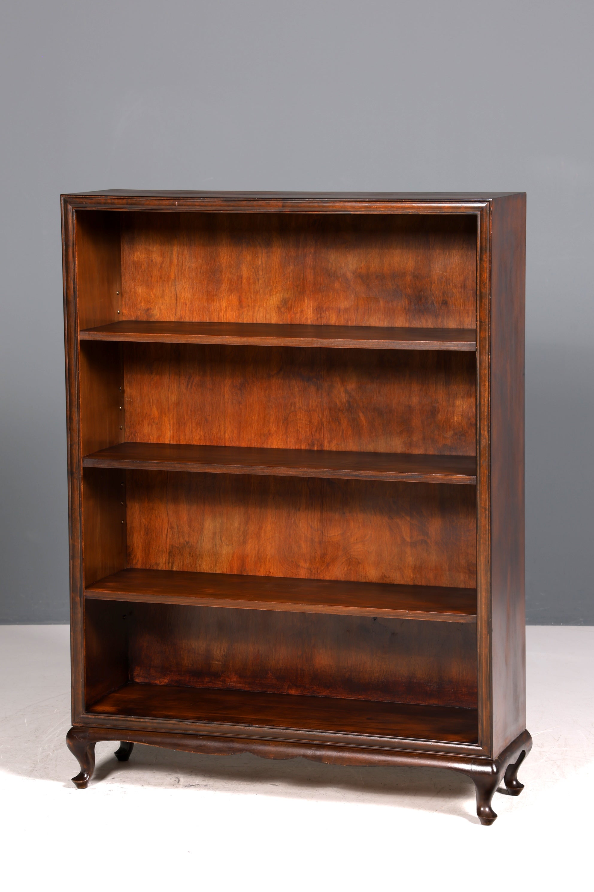 Wunderschönes Chippendale Regal Antik echt Holz Barock Stil Bücherregal Buchablage