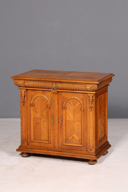 Traumhafter Gründerzeit Schrank Sideboard Antik Kommode Louis Philippe Anrichte Vertiko