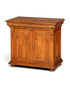 Hauptstadt Möblerei Gründerzeit Sideboard aus massivem Holz mit Messingbeschlägen im Louis-Philippe-Stil