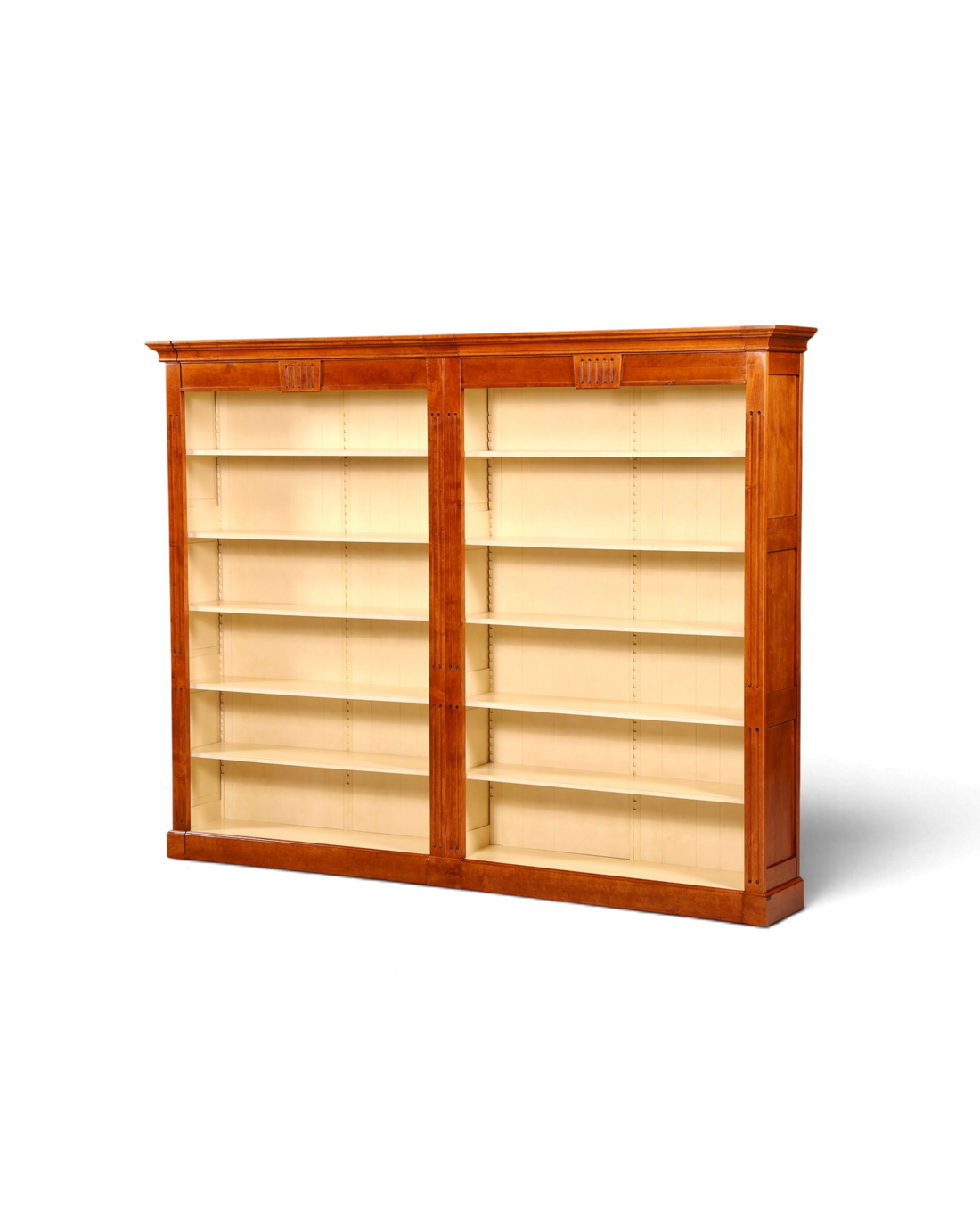 Wunderschönes Englisches XXL Bücherregal Eibe Antik Regal Bookshelf Buchablage 60s