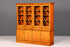 G720 Finish cm Wunderschöne Englische Vitrine Bücherschrank Buffet Antik Stil Englisch Eibe Glasvitrine Bibliothek (Kopie)