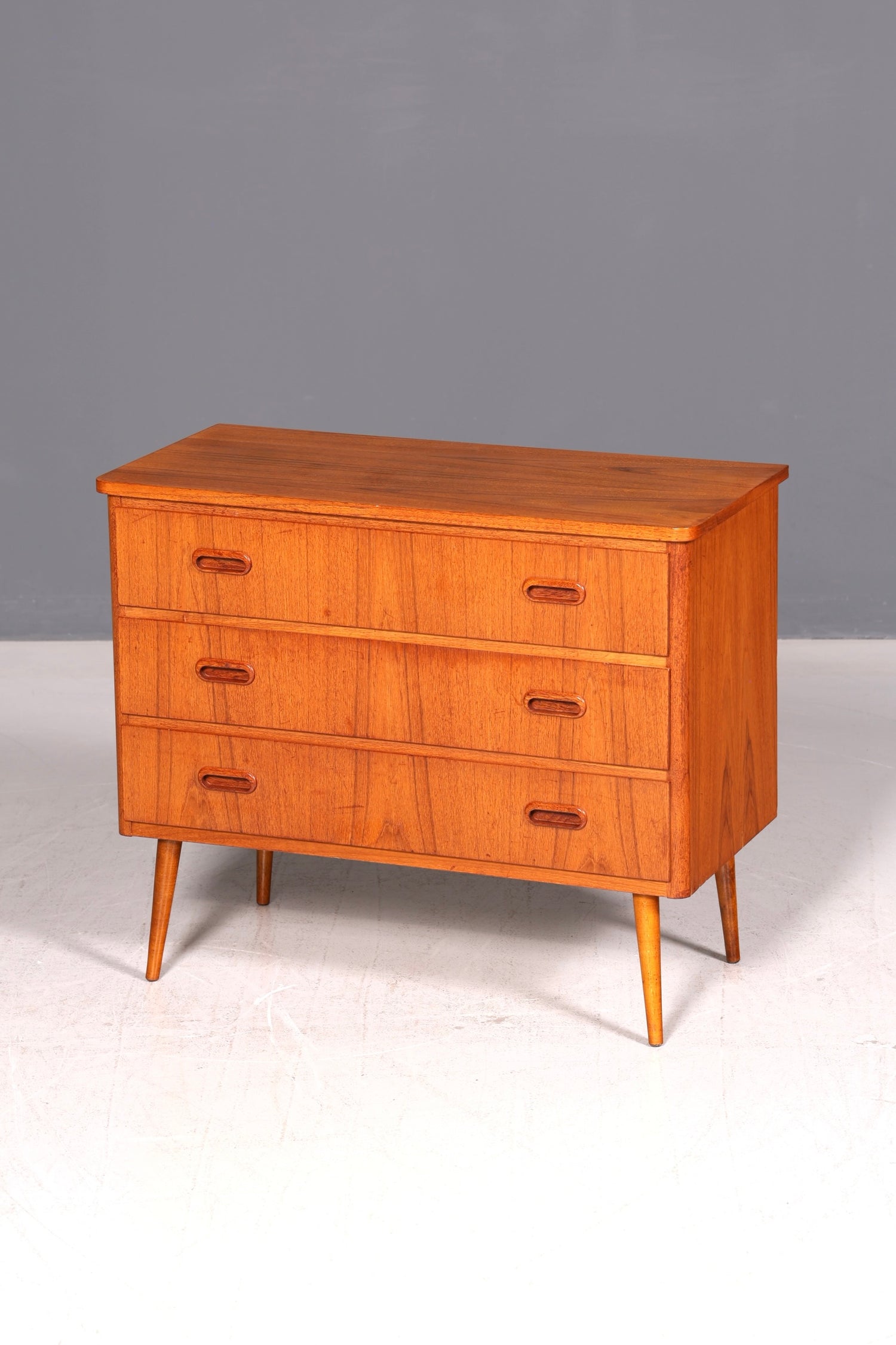 Traumhafte Mid Century Teak Kommode Sideboard Vintage Schubladenkommode Retro 60er Danish Holz Wohnzimmer