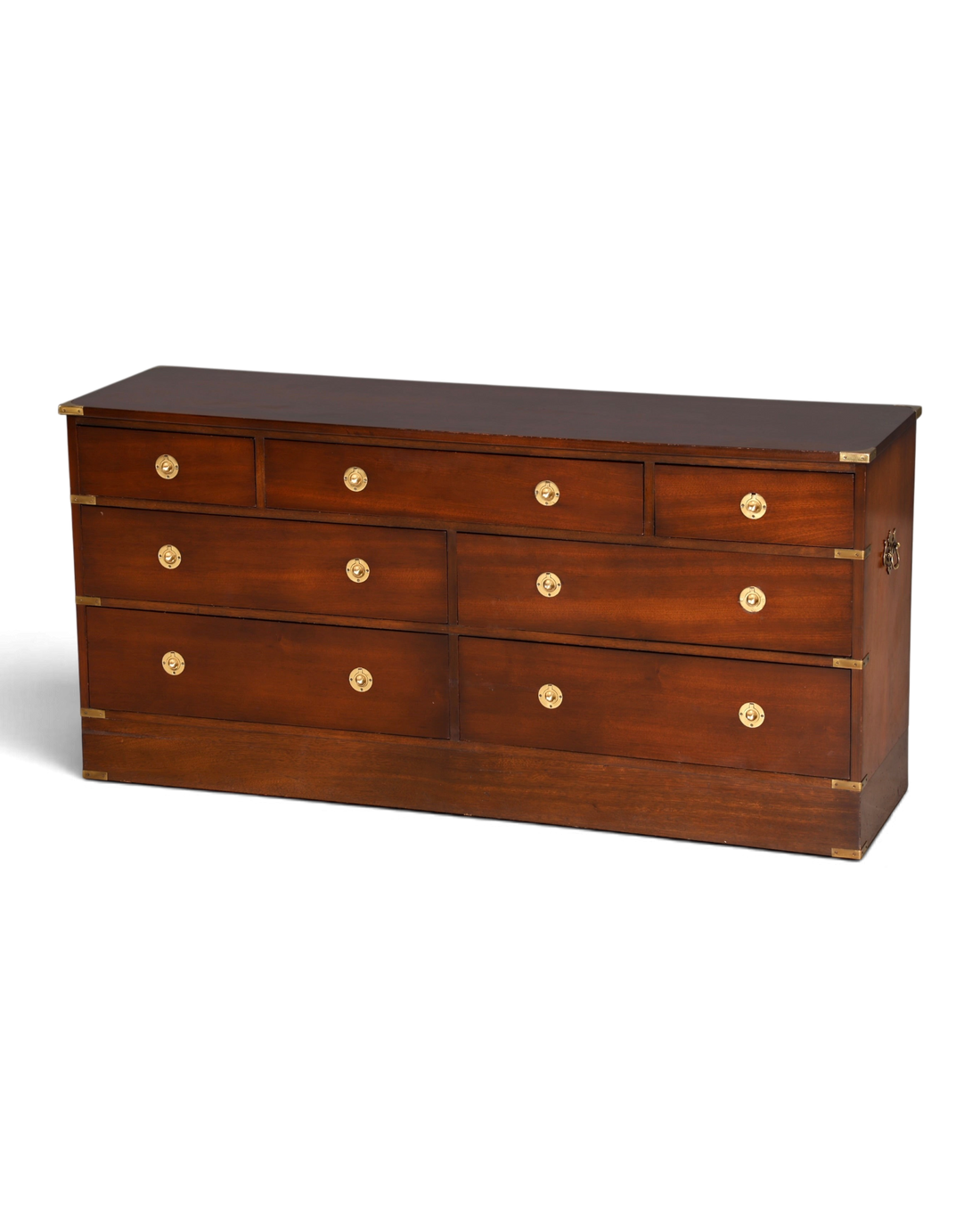 Traumhaftes Maritim Sideboard Englische Schiffs Kommode Englisch Antik Schrank Military Chest