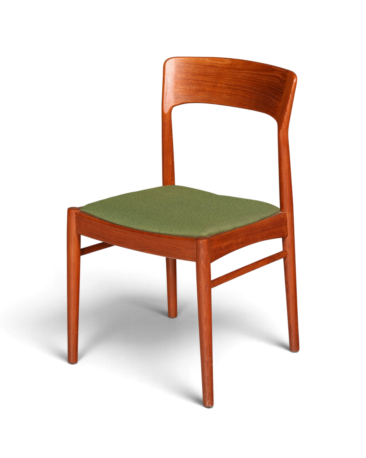 Dänischer Mid Century Teak Stuhl, Henning Kjærnulf 60er – Hauptstadt Möblerei Berlin