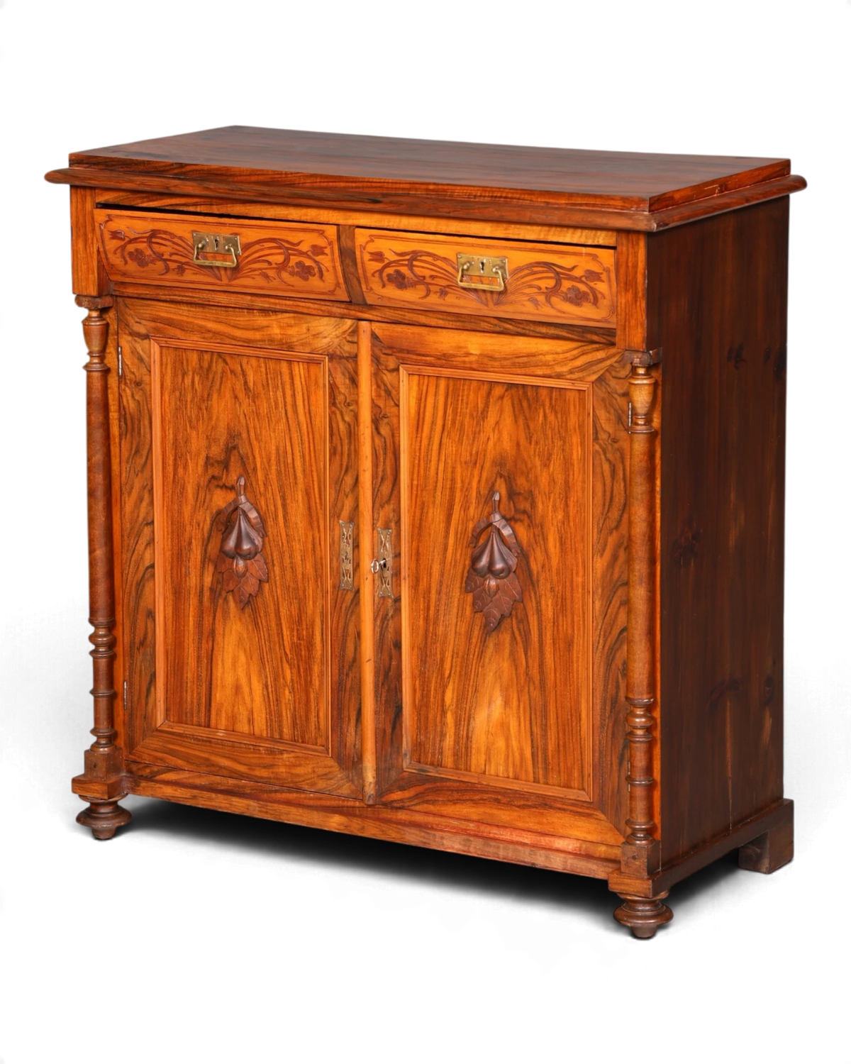 Traumhafter Gründerzeit Schrank Jugendstil Kommode Antik Sideboard Anrichte Halbschrank
