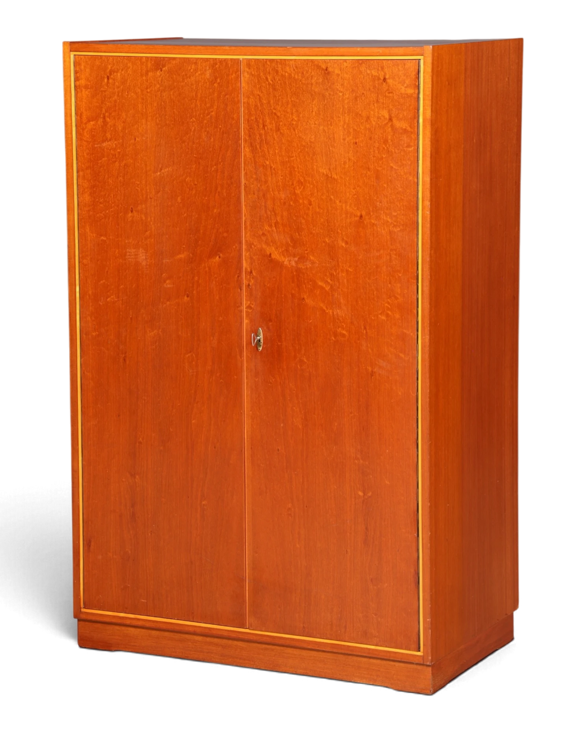 Beautiful mid-century wardrobe, vintage cabinet, linen cabinet, retro hall wardrobe, hallway cabinet, 1960s