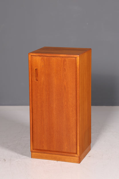 Edles Mid Century Teak Schränkchen Danish Design Kommode Beistellschrank Vintage 60er Danish Design