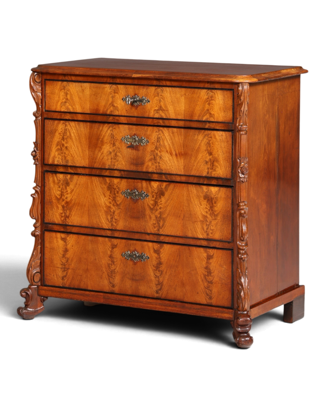 Traumhafte Louis Philippe Kommode Biedermeier Antik Schubladenkommode Sideboard um 1880