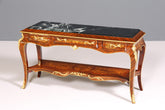 Wunderschöner Barock Stil Konsolen Tisch Marmor Antik Stil Intarsien Konsole