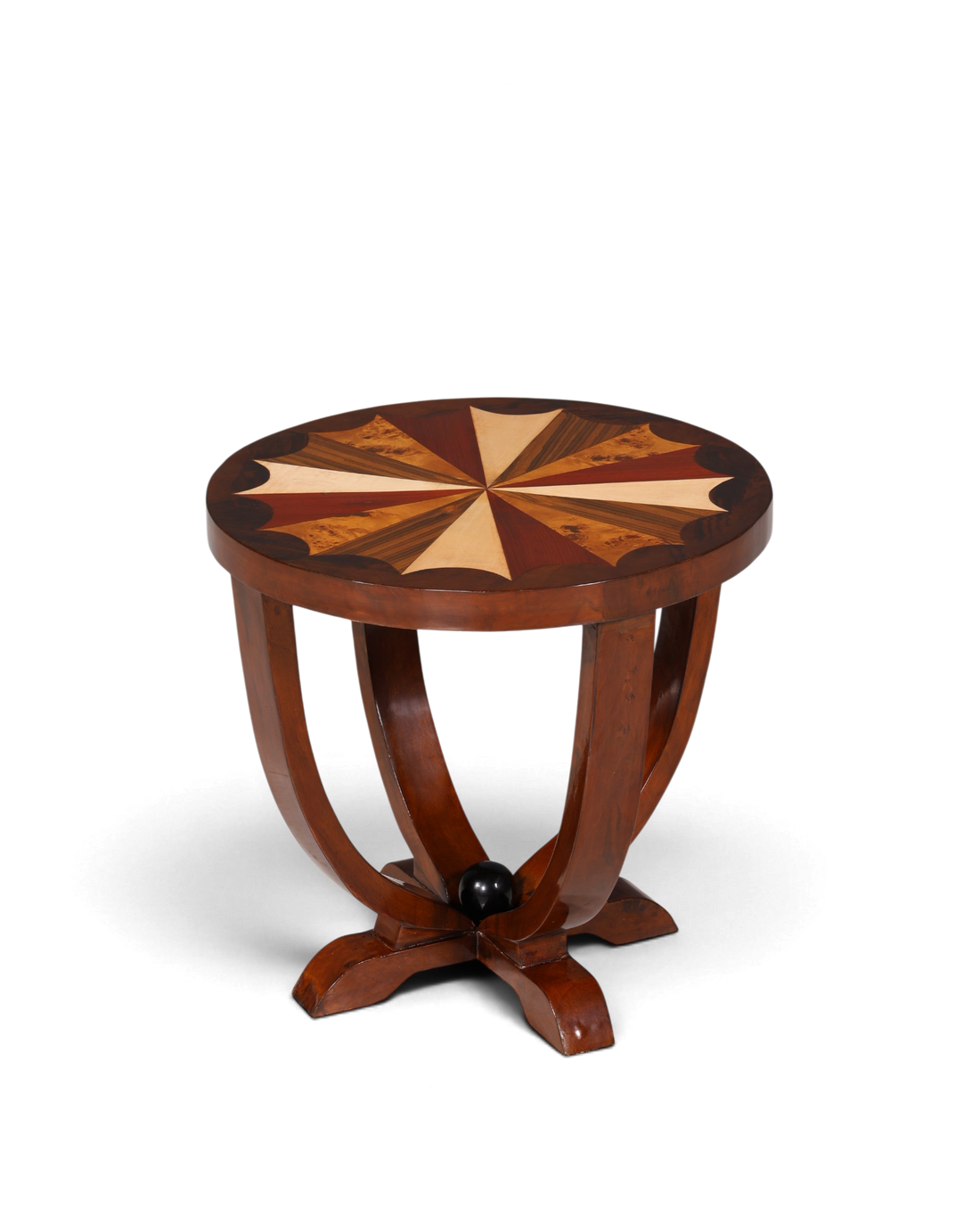 Stilvoller Art Deco Design Tisch Luxus Couchtisch Beistelltisch bunter Ablagetisch