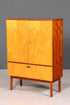 Mid Century Schrank 60er Jahre Wäscheschrank Aktenschrank Kommode Vintage Holz