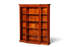 Hauptstadt Möblerei englisches Bücherregal aus massivem Holz mit drei Fächern und höhenverstellbaren Einlegeböden