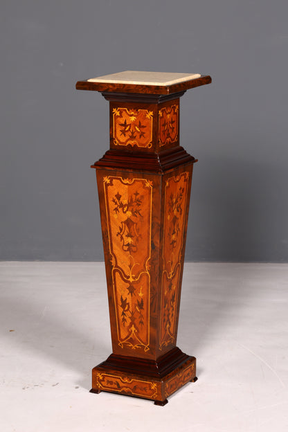 Dream baroque-style pedestal Louis XV flower pedestal natural stone marble top