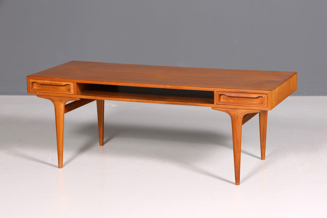 Stilvoller Original Mid Century Couchtisch der Marke Hans Olsen für Hansen &amp; Olsen Retro Ablagetisch Vintage Coffee Table 60s