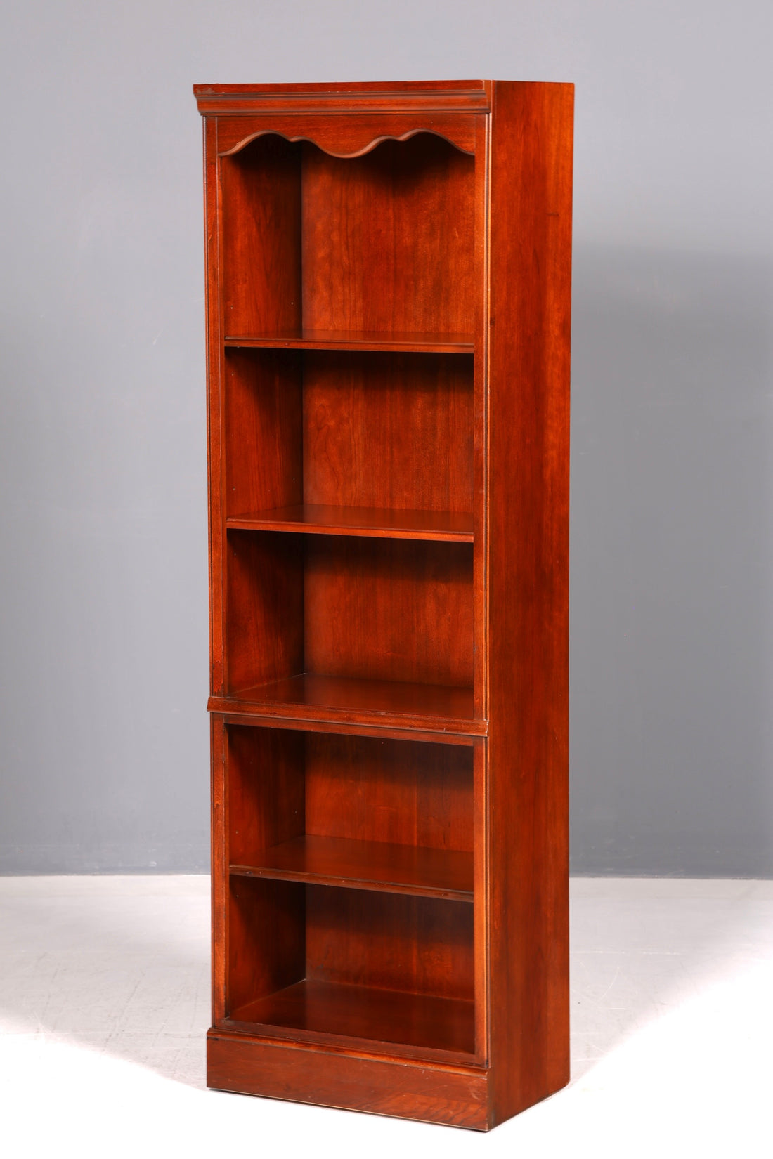 Original Drexel Heritage Bookshelf Shelf USA Bookshelf Book Storage Real Wood Vintage Standing Shelf Antique