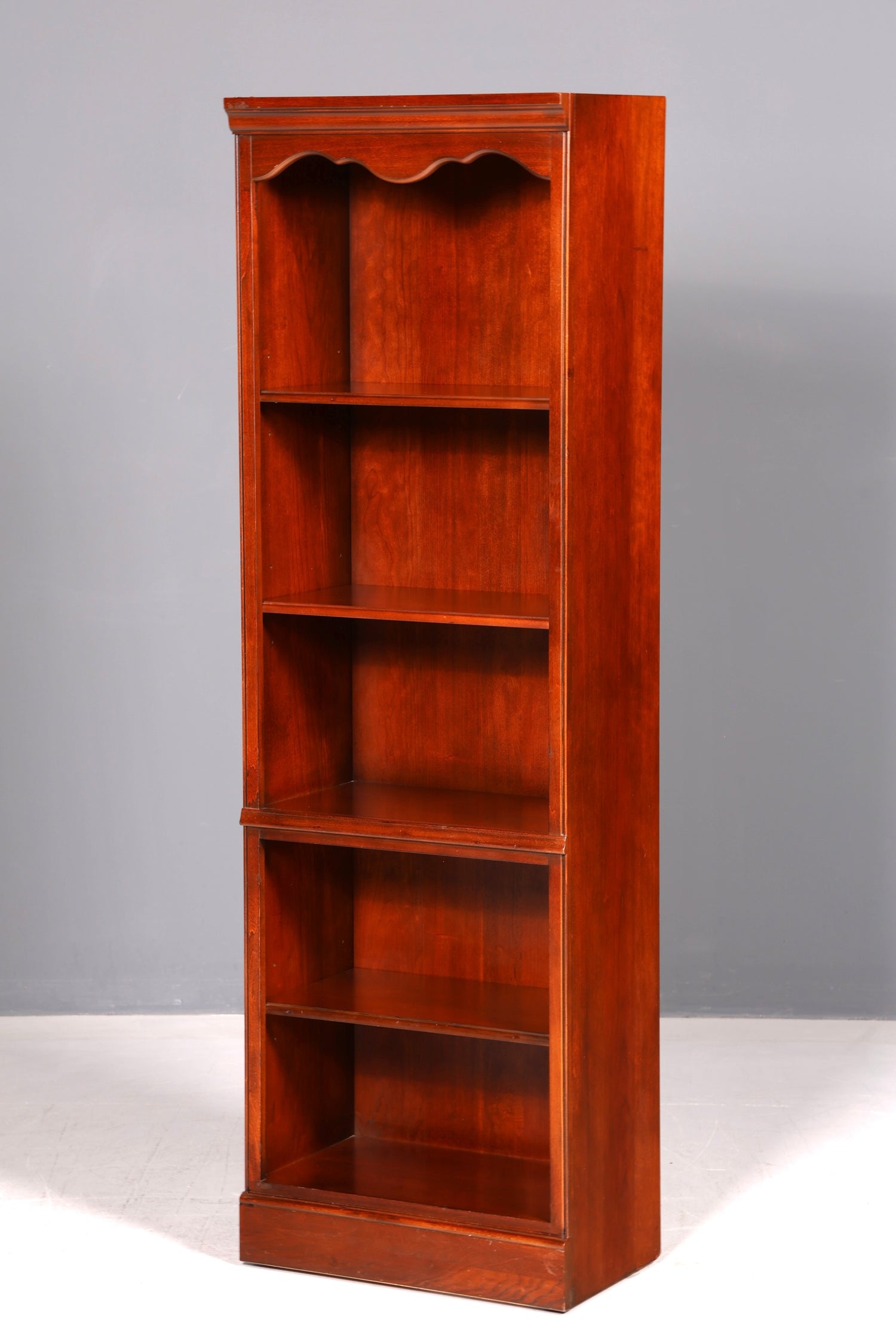 Original Drexel Heritage Bücherregal Regal USA Bookshelf Buchablage echt Holz Vintage Standregal Antik