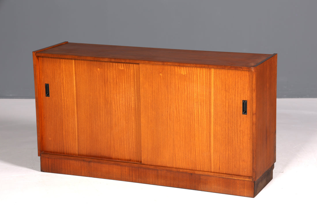 Beautiful mid-century sideboard, vintage cabinet with sliding doors, chest of drawers, TV cabinet, 1960s
