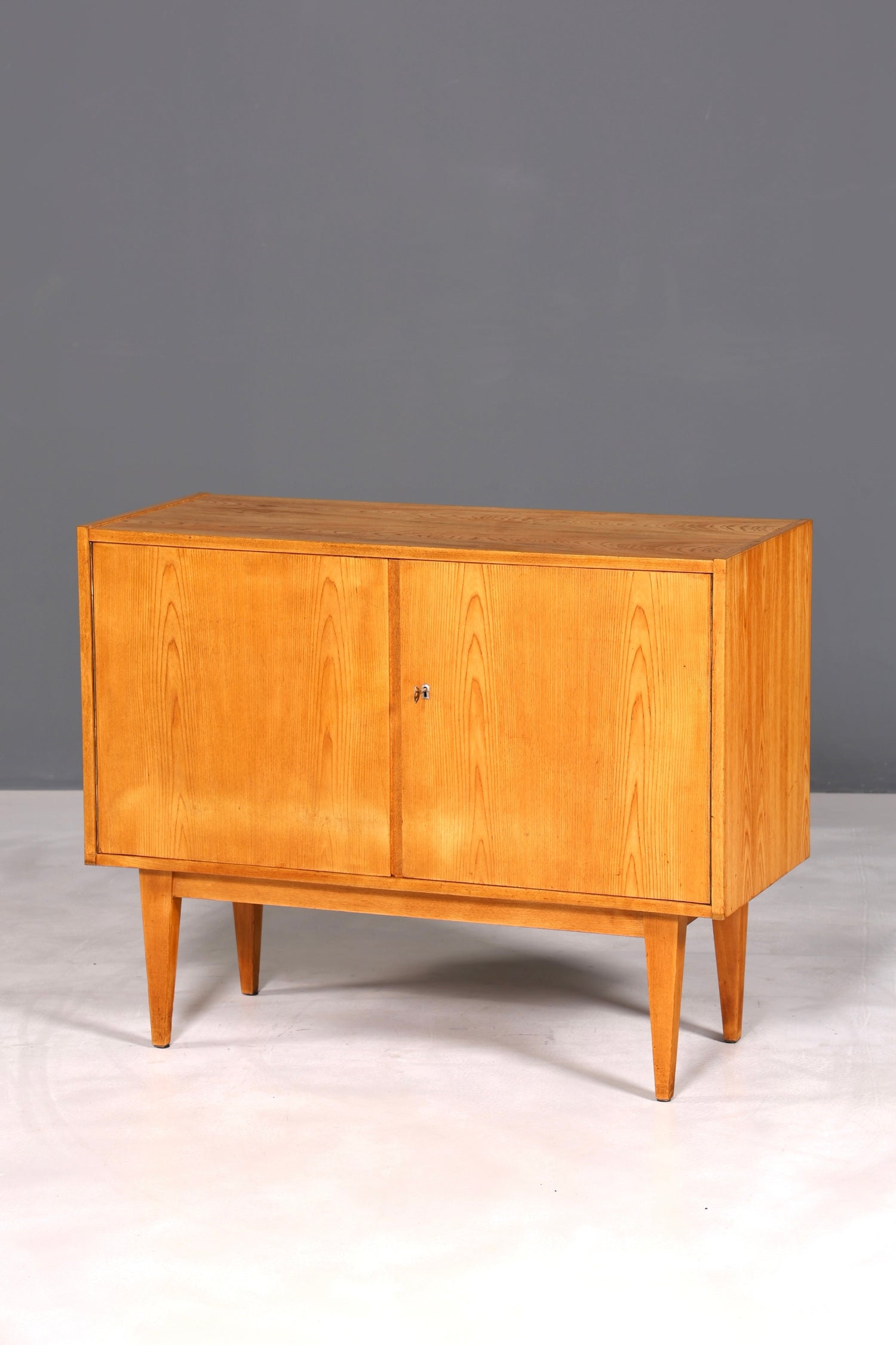 F893 Finish cm Wunderschöner Mid Century Schrank 60er Jahre Wäscheschrank Aktenschrank Kommode