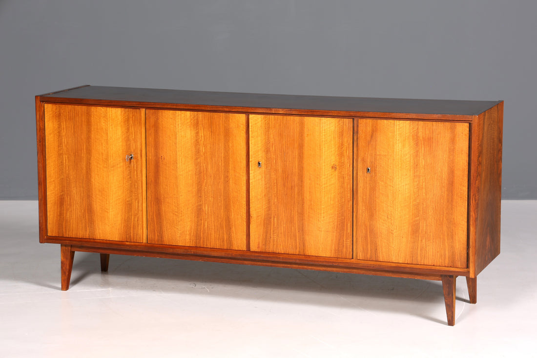 Simple mid-century sideboard, vintage TV cabinet, 60s style cabinet, retro longboard