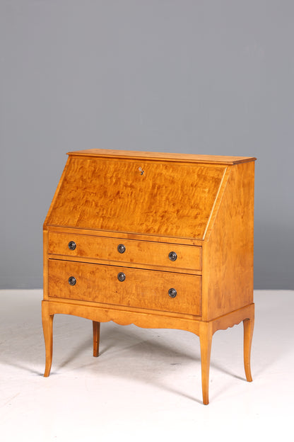 Traumhafter Sekretär um 1946 Büro Kommode echt Holz Schreibtisch Bürokommode