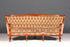 F902 Finish cm Wunderschönes Chippendale Sofa Barock Stil Couch Samt Stoff 3 Sitzer