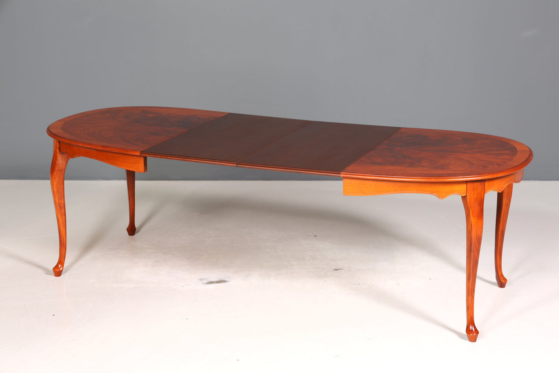 Wunderschöner Chippendale Tisch ausziehbarer Esstisch Küchentisch Barock Stil Esszimmer Tisch Konferenztisch