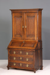 Beeindruckender Biedermeier Sekretär Louis Seize Aufsatzsekretär um 1810 Schreibkommode Büroschrank Kommode