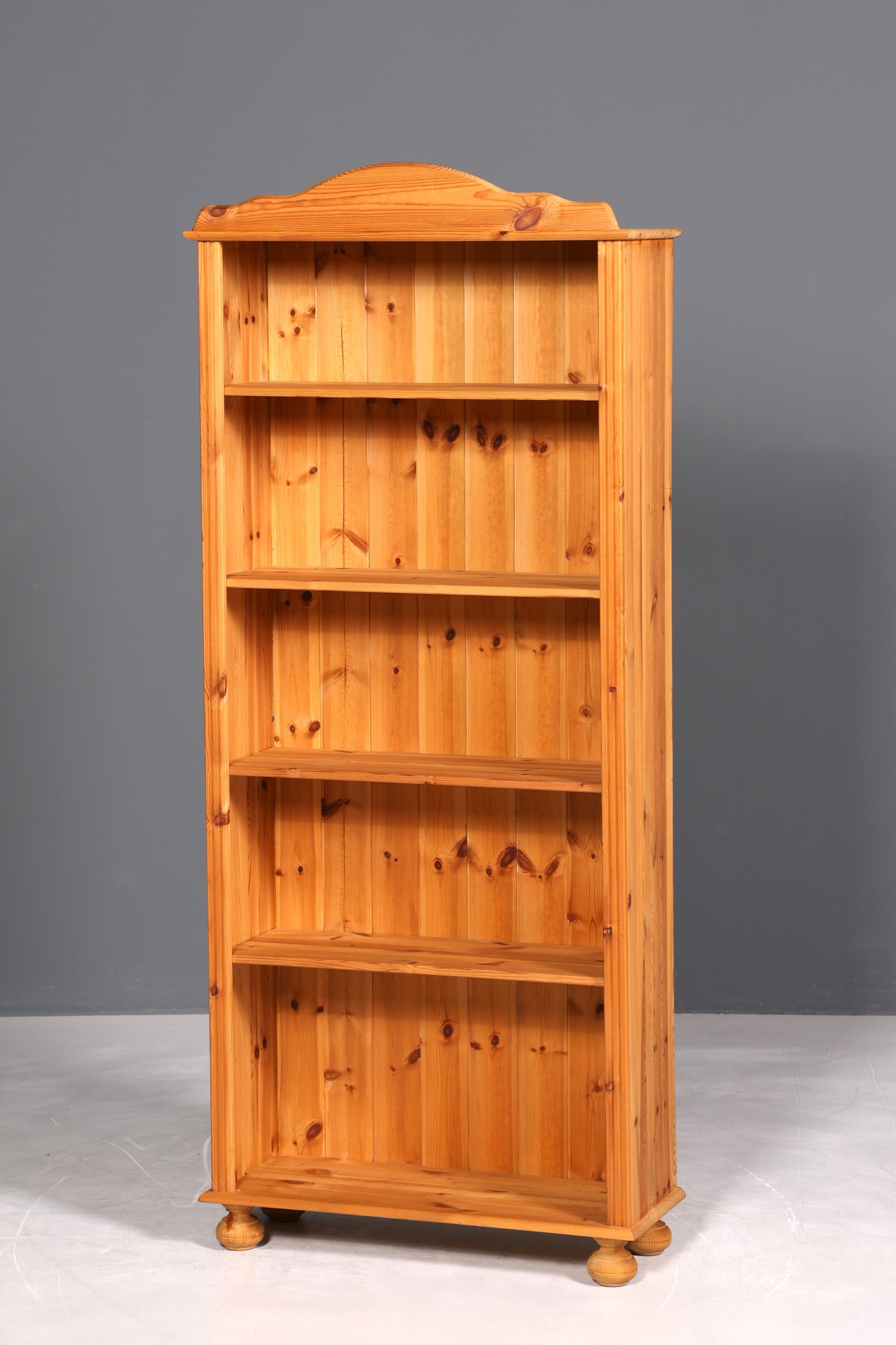 Wunderschönes Landhaus Stil Regal Weichholz Bücherregal im Schrank Bookshelf