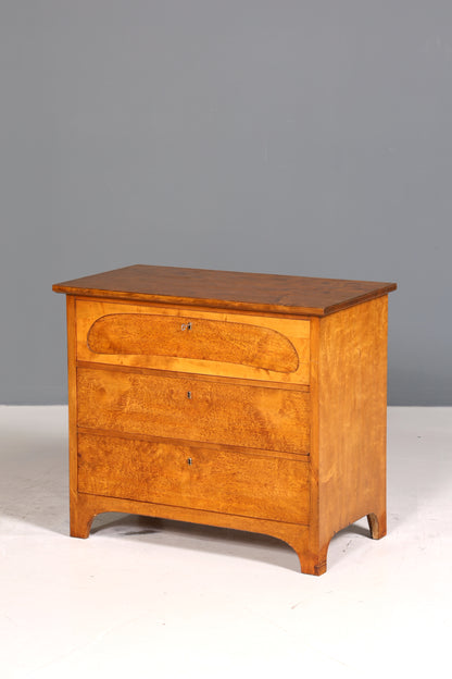 Wunderschöne Original Biedermeier Kommode Antik Sideboard Schubladenkommode