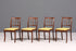 4x Edle Englische Stühle Englisch Dining Chairs Antik 60s Küchenstühle Stuhlset Esszimmer Stühle