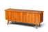 Hauptstadt Möblerei Mid Century Sideboard aus Echtholz im skandinavischen Design der 60er Jahre als TV-Kommode