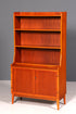 Wunderschöner Mid Century Schrank Bücherregal Vintage Sekretär Highboard Holz Regal
