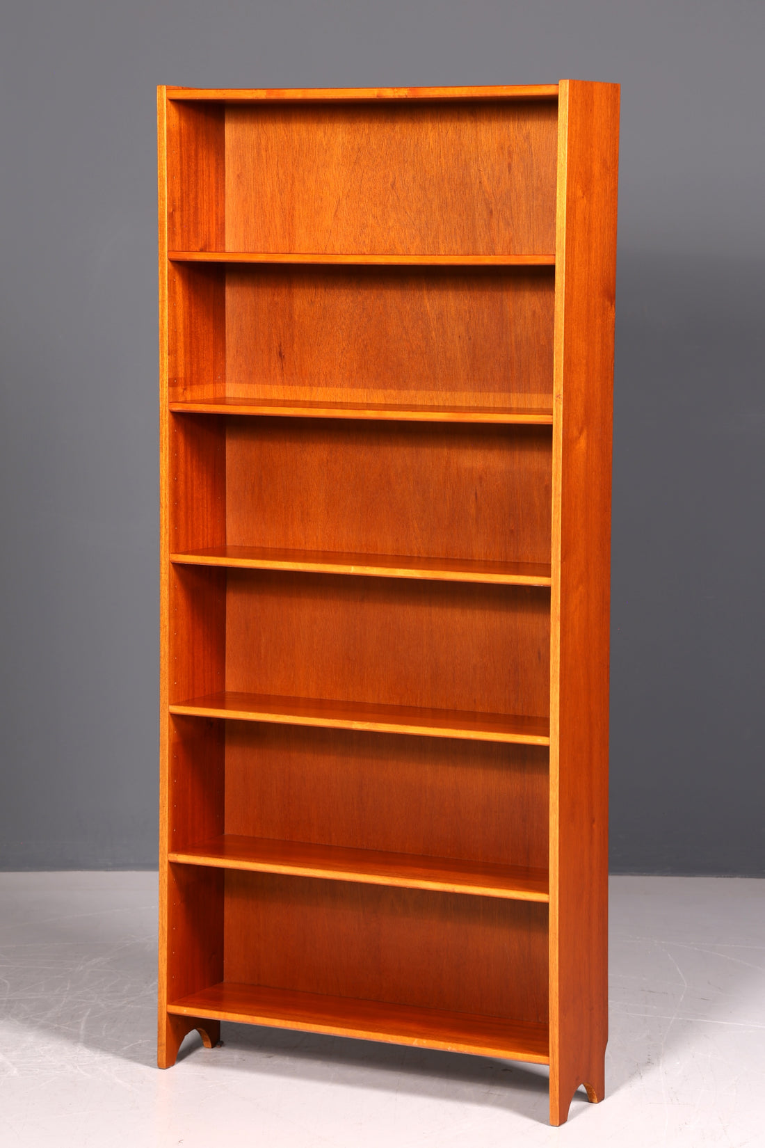 Elegant Mid Century Shelf Vintage Bookshelf Cabinet Book Storage 60s Bookshelf Designer Wood