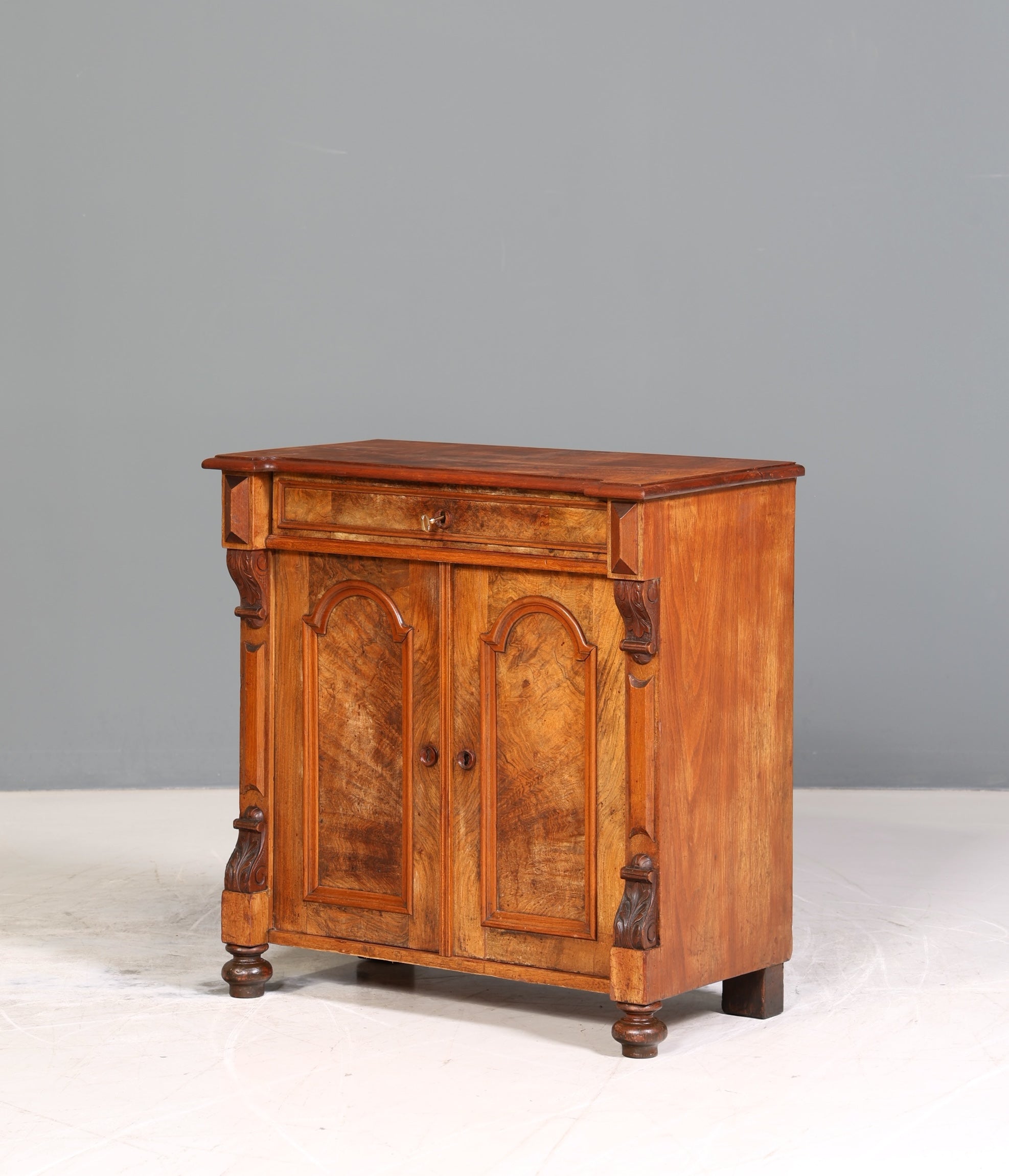 Wunderschöner Louis Philippe Schrank um 1890 Antik Gründerzeit Kommode Sideboard