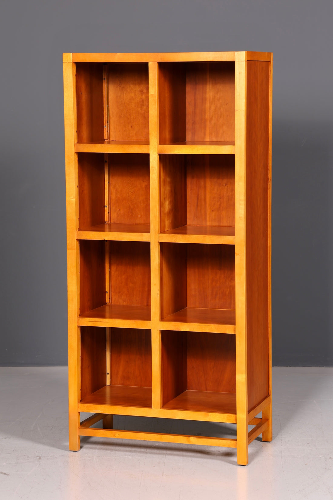 Original Drexel Heritage Bookshelf Cherry Wood Shelf USA Bookshelf Book Storage Solid Wood Vintage Standing Shelf Antique