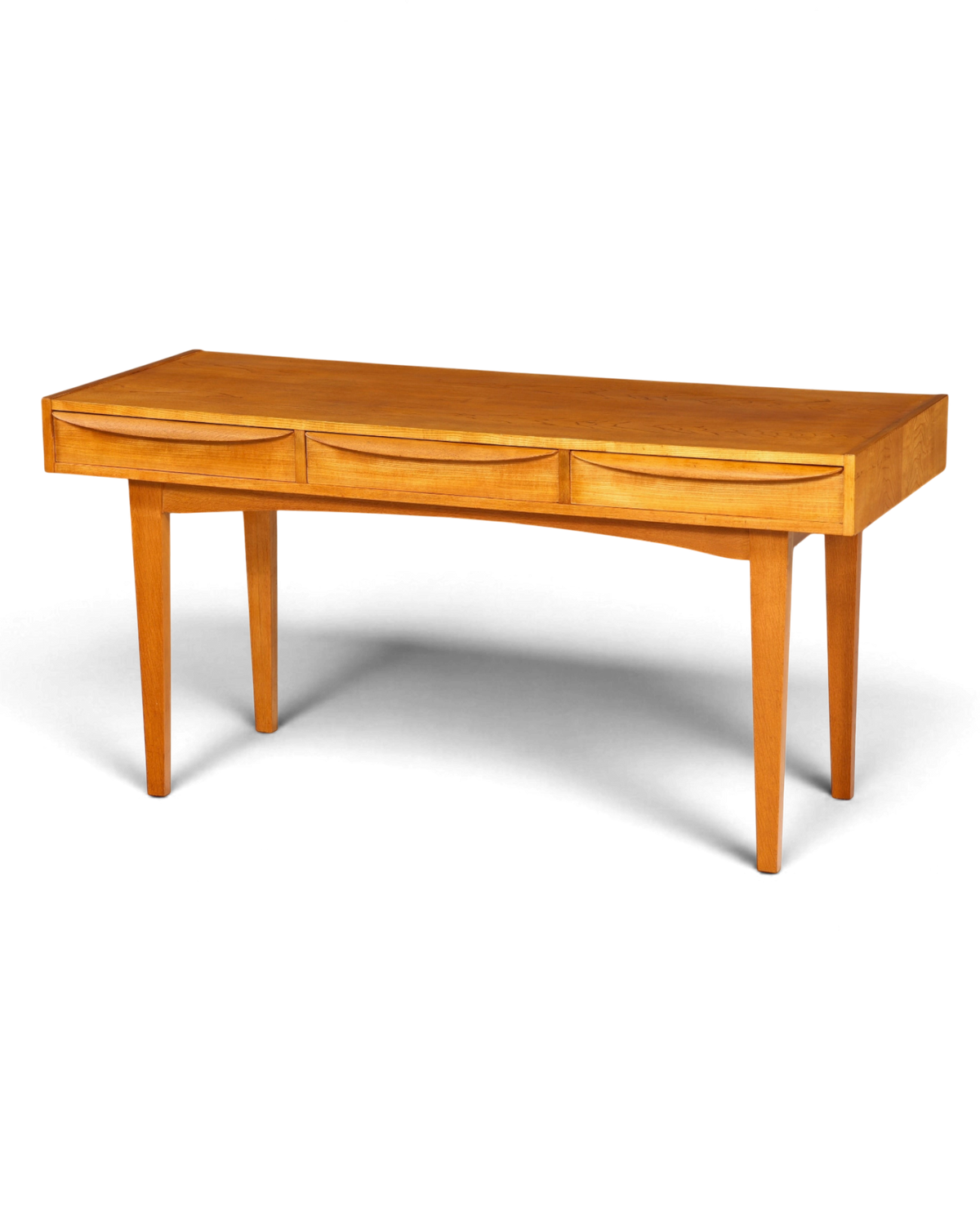 Original Hellerau Schreibtisch Modell 602 Mid Century Franz Ehrlich Design – Hauptstadt Möblerei Berlin