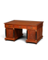 Traumhafter Gründerzeit Schreibtisch Jugendstil Bürotisch echt Holz Antik Office Desk