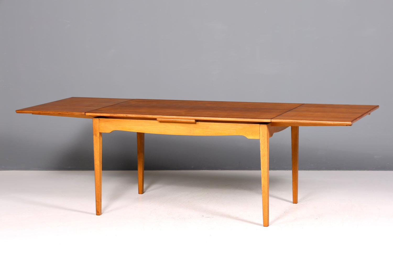 Traumhafter Mid Century Esstisch ausziehbarer Danish Design Teak Holz Küchentisch Esszimmer Tisch