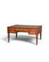 Wunderschöner Englischer XXL Schreibtisch Englisch Partner Desk Leder Auflage Antik Stil Bürotisch Office Desk