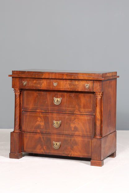 Wunderschöne Biedermeier Kommode Antik Schrank Schubladenkommode Art Deco Wäschekommode