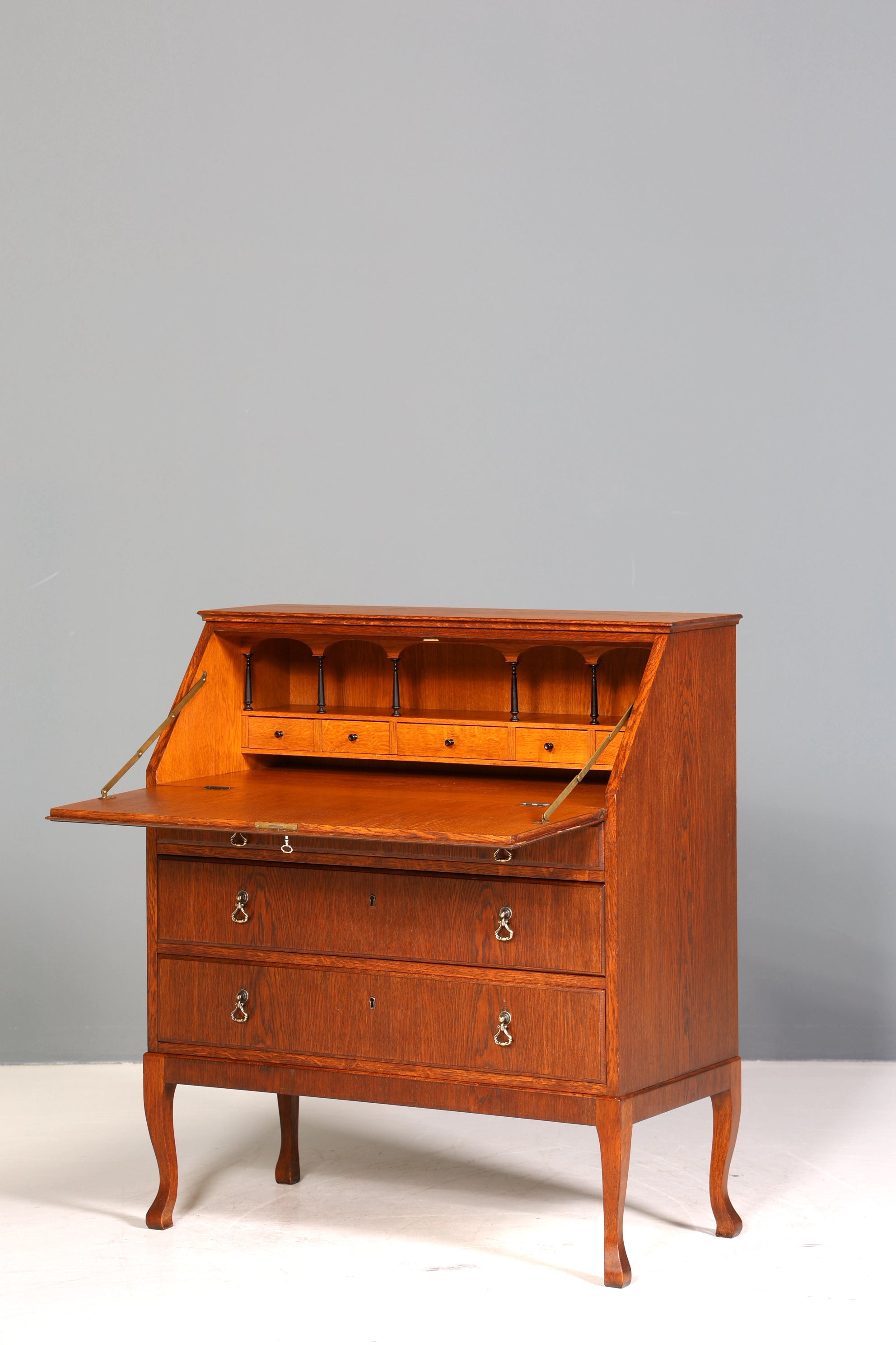 Traumhafter Sekretär im Art Deco Stil Antik um 1930 Büro Kommode Schreibkommode