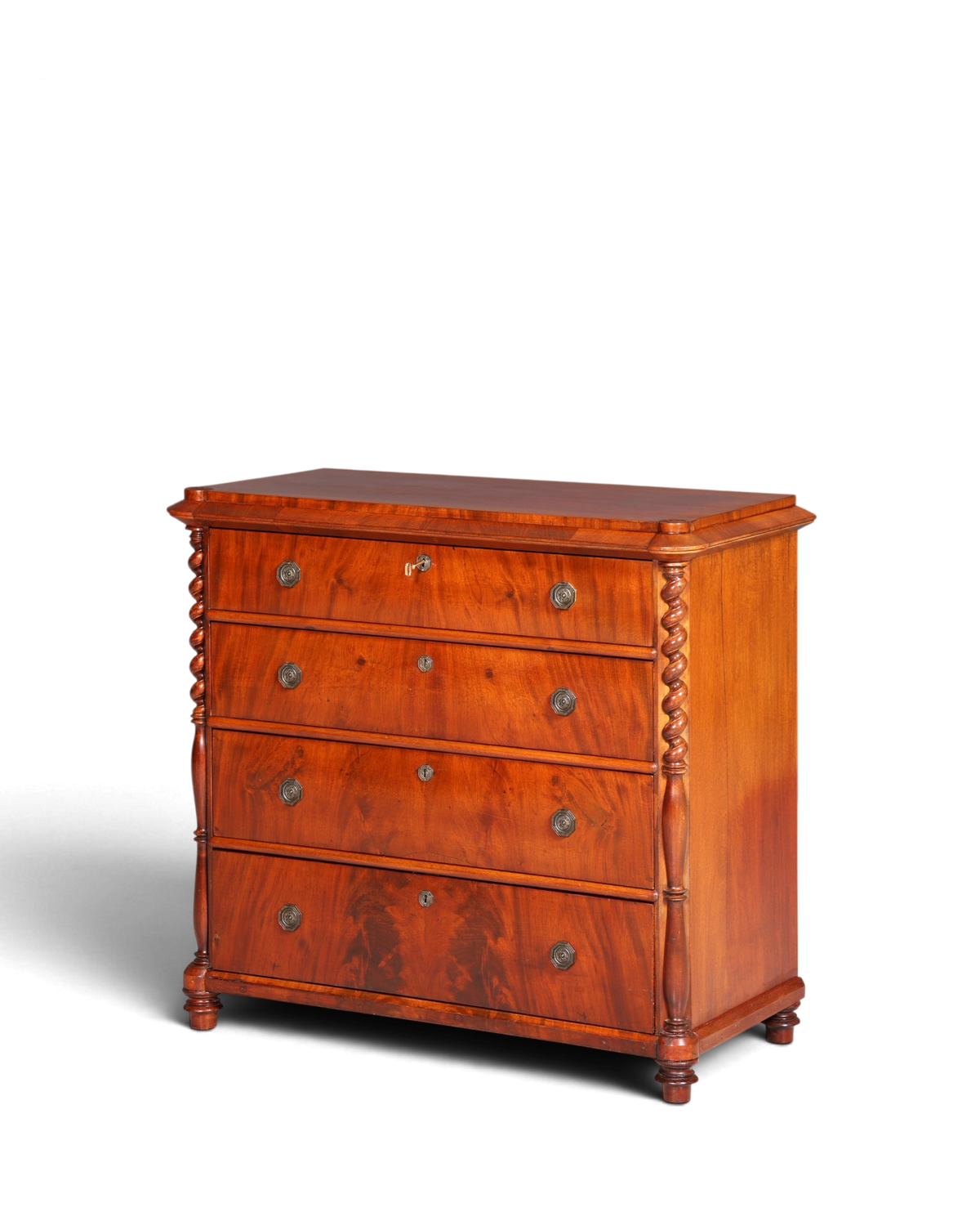 Biedermeier Kommode Louis Philippe Antik Wäschekommode – Hauptstadt Möblerei Berlin