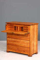 Stilvolle Biedermeier Kommode Antik Schrank Schubladenkommode Weichholz Wäschekommode