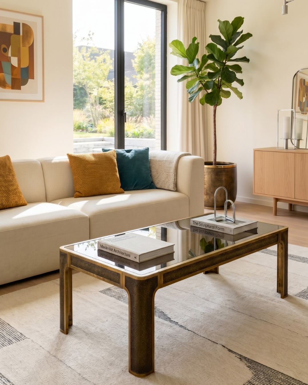 Wunderschöner Original Peter Van Heeck Tisch Chrome Mid Century Rauchglas Coffee Table 70s Bronze Couchtisch Belgien