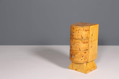 Wunderschöne Art Deco Design Kommode Birke Beistelltisch Modern Kult Schubladenkommode