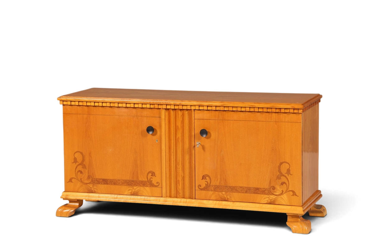 Original Art Deco Sideboard Skandinavisch Mid Century – Hauptstadt Möblerei Berlin